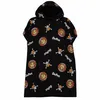 Jednoczęściowa bluza z kapturem poncho Schwarz rozmiar XS - Podgląd zdjęcia produktu 1