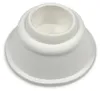 Fuß für Hochbeckenleiter mit Kugel 43mm weiß (2 Stk.) Produktbild-Vorschau 3