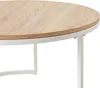H.J WeDoo Set de 2 tables basses rondes, Ø(80 +60)cm Table Voir les images du produit 18