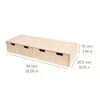 Creative Deco Mini Cassettiera in Legno 56x20,5x10 cm | 4 Anteprima dell’immagine prodotto 3
