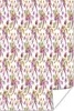 MuchoWow® Poster Blumen - Lila - Muster 40x60 cm - Plakate Produktbild-Vorschau 1
