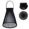 LED Solar Laterne schwarz - 23 cm - Garten Deko Leuchte zum Produktbild-Vorschau 4