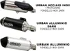 Marmitta slip-on ARROW urban alluminio scuro e fondello per Anteprima dell’immagine prodotto 1
