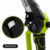 XMaster Akku-Kettensäge, 8-Zoll-Säge, 2 Akkus, Koffer und Produktbild-Vorschau 10