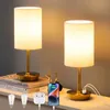 EDISHINE LED Zestaw 2 lampek nocnych ze ściemniaczem Podgląd zdjęcia produktu 8
