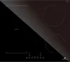A top-down view of a black induction hob with four cooking zones. Náhľad obrázku produktu