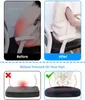 Rundes orthopädisches Sitzkissen, Kissen aus Memoryschaum, Produktbild-Vorschau 5