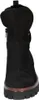 A back view of a black suede boot with a thick lug sole. Produktbild-Vorschau