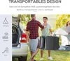 Outsunny Sonnenliege Strandliege Gartenliege Klappbar Produktbild-Vorschau 6