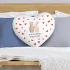 Mr. & Mrs. Panda Dekokissen Herz Bär und Hase Umarmen - Produktbild-Vorschau 2