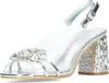 Misstyl by Laura Vita Damen Sandalette silber Produktbild-Vorschau 1