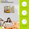 ARTland Leinwandbild Ascensor da Gloria in Lissabon Größe: Produktbild-Vorschau 3