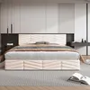 OKWISH Lit coffre 180x200 - Lit Double Capitonné avec Tête Voir les images du produit 2