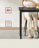 VASAGLE jídelní stůl kuchyňský stůl jídelní stůl pro 4 Náhled obrázku produktu 5