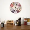 vidaXL Nástěnné hodiny Vintage Coloured 30 cm Náhled obrázku produktu 2