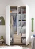 Babyzimmer Wiki 4-tlg Sonoma Eiche Nachbildung Schrank 3 Produktbild-Vorschau 4