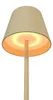 Ledvion 2x Wiederaufladbare LED Tischleuchte Beige Dimmbar Produktbild-Vorschau 2