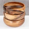 3er Set Snackschale Holz Akazie 15x4cm Rund Schale Produktbild-Vorschau 4