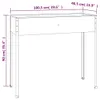 vidaXL Kvetináč antracit 100,5x40,5x90 cm Pozinkovaná oceľ Náhľad obrázku produktu 6