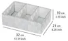 WENKO Organizér Adria White Storage Box Container Košík Náhled obrázku produktu 4