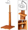 CASARIA® Gartendusche FSC®-zertifiziertes Eukalyptusholz Produktbild-Vorschau 2