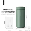 Thermobecher Edelstahl 350ml Kaffee Becher Trinkbecher Produktbild-Vorschau 3