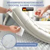 ELONEO Orthopädisches Hundebett, Größe S - Creme Produktbild-Vorschau 5