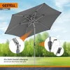 Schneider Sonnenschirm SOLESTA Ø270 cm anthrazit – Produktbild-Vorschau 3