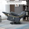 HOMCOM Sessel mit Aufstehhilfe, Aufstehsessel, Elektrischer Produktbild-Vorschau 6