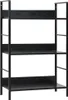 VidaXL 288218, Schwarz, 3 Regale, Stahl, Holz, 15 kg, 45 kg Produktbild-Vorschau 8