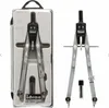 A product shot of a compass set in its packaging and another compass set out of its packaging with accessories. Náhľad obrázku produktu