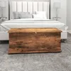 HOMCOM Sitztruhe, Indoor-Truhe mit Anti-Rutsch-Füßen, 60 kg Produktbild-Vorschau 7