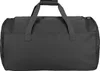 A black duffel bag is shown from the front. Produktbild-Vorschau