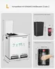 SONGMICS Cestino per rifiuti da cucina, 2 x 15 L, sistema Anteprima dell’immagine prodotto 10