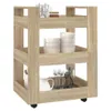vidaXL Kuchyňský vozík Sonoma Dub 60x45x80 cm výrobek ze Náhled obrázku produktu 4