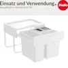 Hailo Deckel 209x240x25mm hellgrau für Inneneimer 10L Produktbild-Vorschau 6