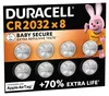 Duracell CR2032 knoopcelbatterijen, CR 2032 lithium Productafbeelding-voorbeeld 1