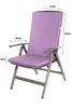 Cuscino per sedia 4 pezzi Cuscino 110x47x4cm viola chiaro Anteprima dell’immagine prodotto 2