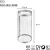 Rollgrillkorb BBQ, 30 cm Produktbild-Vorschau 2