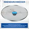 Pfannendeckel universal 30 cmØ Glasdeckel mit Griff und Produktbild-Vorschau 2