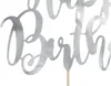 Tortenaufsatz „Happy Birthday“, silber, 22,5 cm Produktbild-Vorschau 6