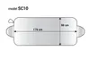 Osłona na szybę 175x90cm przeciwsłoneczna przeciwszronowa Podgląd zdjęcia produktu 8