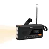 Radio DAB+ FM con manivela, energía solar, batería Vista previa de la imagen del producto 3