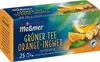 Meßmer Tee 100279 Grüner Tee Orange-Ingwer 25 Btl./Pack. Voir les images du produit 1