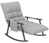 HOMCOM Schommelstoel, fauteuil, relaxstoel met voetsteun, Productafbeelding-voorbeeld 1