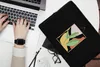 MuchoWow® Laptop Hülle 14 ZollPflanze - Blätter - Rahmen - Produktbild-Vorschau 2