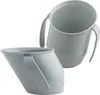 Two gray baby cups are shown against a white background. Produktbild-Vorschau