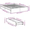 Bettgestell mit Schubladen Sonoma-Eiche 160x200cm Produktbild-Vorschau 10