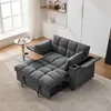 Merax Schlafsofa mit Ausziehfunktion, Verstellbarer Produktbild-Vorschau 1