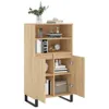 Highboard Sonoma-Eiche 60x36x110 cm Holzwerkstoff Produktbild-Vorschau 4